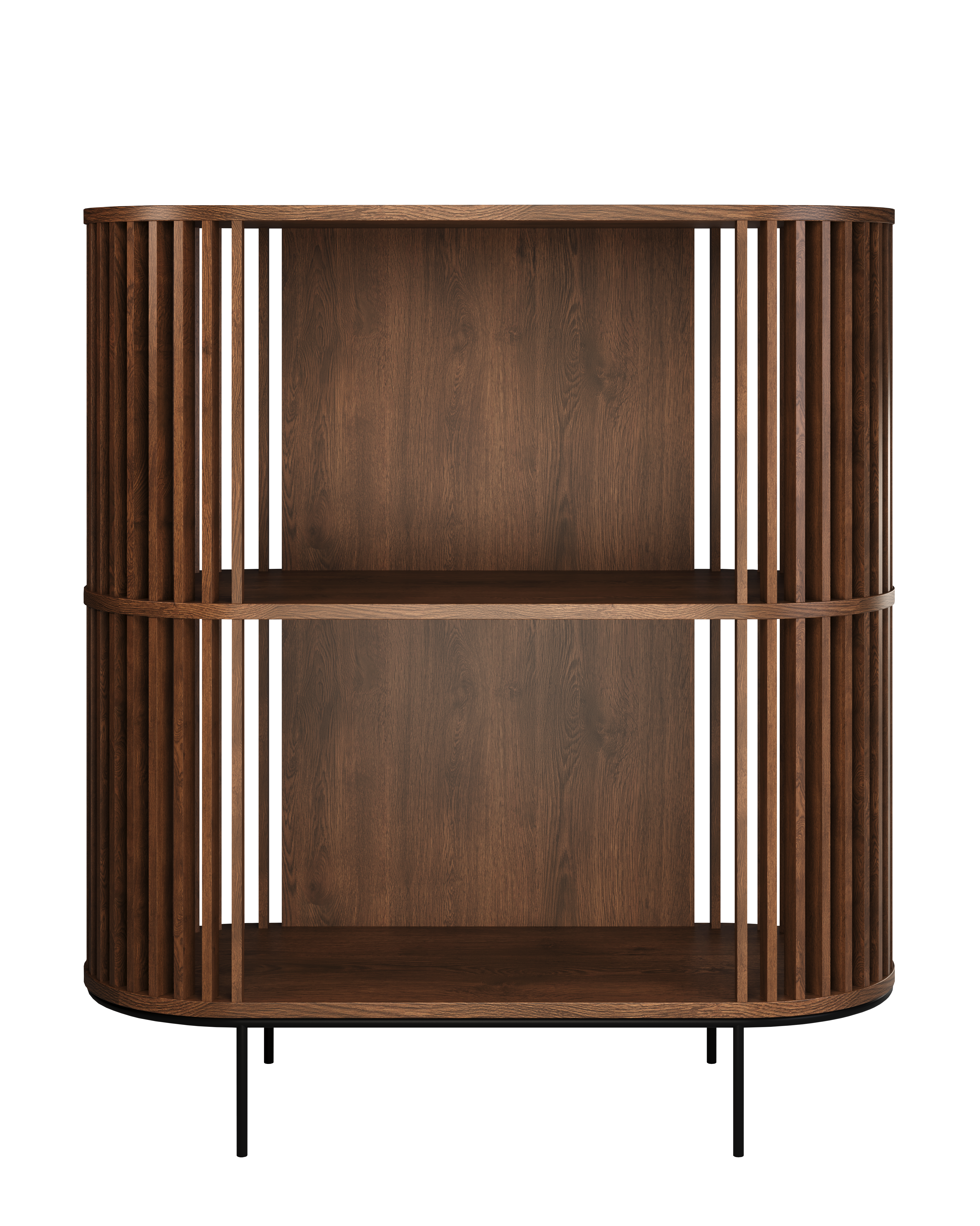 Showcase 122 - Walnut Oak
