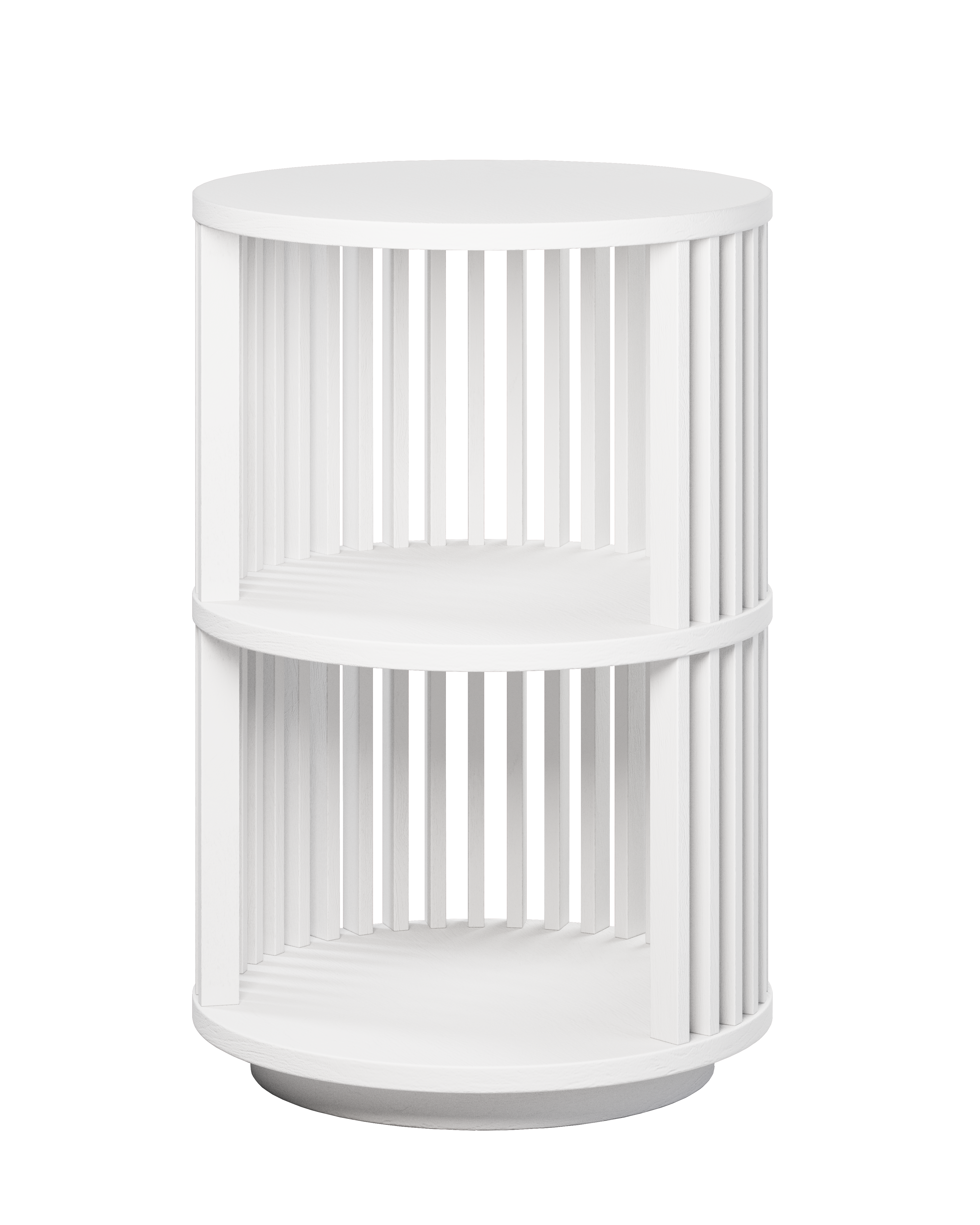 Side Table 68 - Misty White