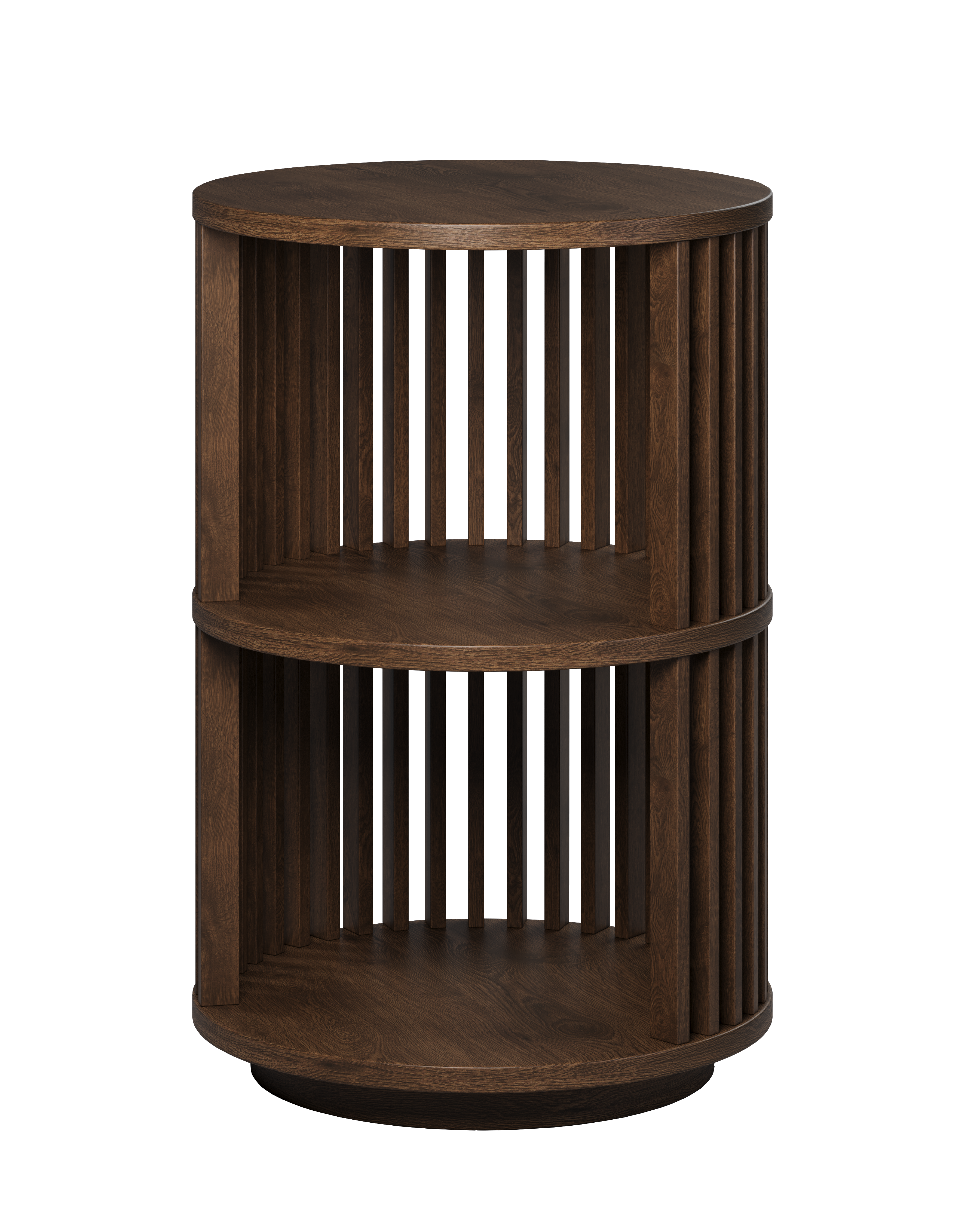 Side Table 68 - Walnut Oak